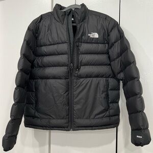 The North Face Men’s Black 550-Down Full Zip Puffer Jacket